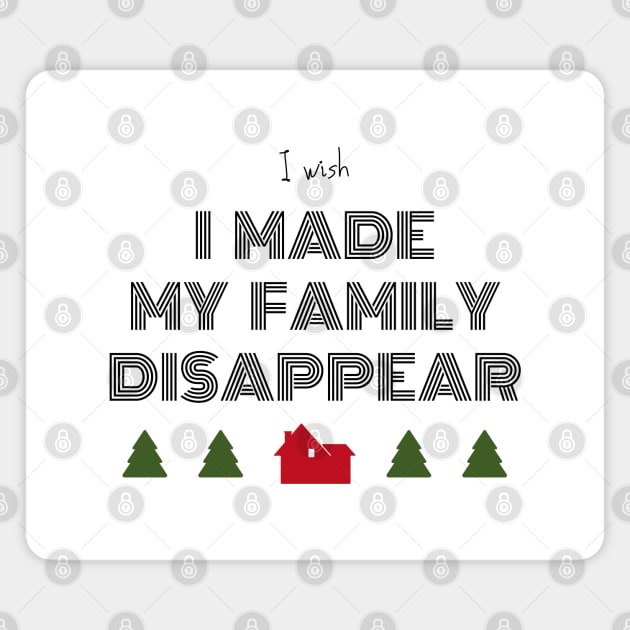 Christmas Exhaustion by Family Love Magnet by davidisnoartist